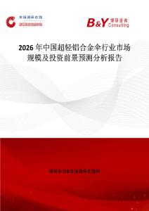 2026年中國超輕鋁合金傘行業市場規模及投資前景預測分析報告