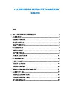 2025眼鏡制造行業市場供需特點評估及企業融資投資優化規劃報告