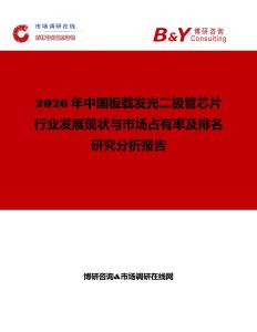 2026年中国板载发光二极管芯片行业发展现状与市场占有率及排名研究分析报告