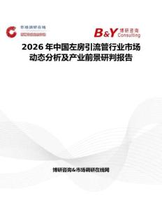 2026年中國左房引流管行業(yè)市場動態(tài)分析及產(chǎn)業(yè)前景研判報(bào)告