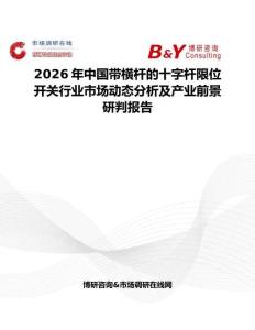 2026年中國帶橫桿的十字桿限位開關(guān)行業(yè)市場動態(tài)分析及產(chǎn)業(yè)前景研判報告