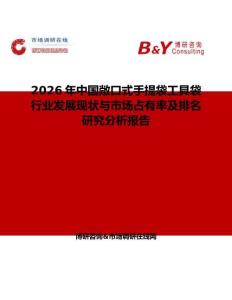 2026年中國敞口式手提袋工具袋行業(yè)發(fā)展現(xiàn)狀與市場占有率及排名研究分析報告