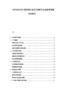 2025至2030中國針閥行業(yè)項目調(diào)研及市場前景預(yù)測評估報告