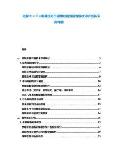 磁製エンジン開発技術市場現狀調査競合現狀分析成長予測報告