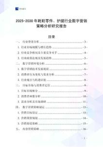 2025-2030年靴鞋零件、護(hù)腿行業(yè)數(shù)字營(yíng)銷策略分析研究報(bào)告
