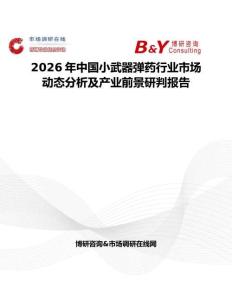 2026年中国小武器弹药行业市场动态分析及产业前景研判报告