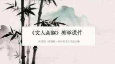 《文人意趣》教學(xué)課件-2025-2026學(xué)年桂美版（新教材）初中美術(shù)八年級下冊