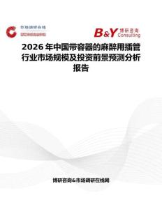 2026年中國帶容器的麻醉用插管行業市場規模及投資前景預測分析報告