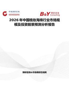 2026年中國梳妝海綿行業市場規模及投資前景預測分析報告
