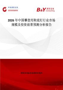 2026年中國攀登用鞋底釘行業(yè)市場規(guī)模及投資前景預(yù)測分析報(bào)告