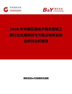 2026年中国在线电子商务营销工具行业发展现状与市场占有率及排名研究分析报告