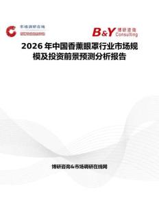 2026年中國(guó)香薰眼罩行業(yè)市場(chǎng)規(guī)模及投資前景預(yù)測(cè)分析報(bào)告