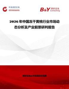 2026年中國凍干黃桃行業(yè)市場動態(tài)分析及產業(yè)前景研判報告