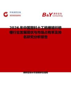 2026年中國塑料土工格柵玻纖格柵行業發展現狀與市場占有率及排名研究分析報告
