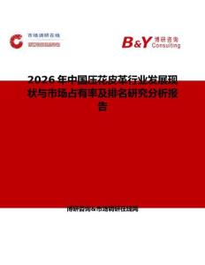 2026年中國壓花皮革行業(yè)發(fā)展現(xiàn)狀與市場占有率及排名研究分析報(bào)告