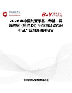 2026年中國純亞甲基二苯基二異氰酸酯（純MDI）行業(yè)市場動態(tài)分析及產(chǎn)業(yè)前景研判報(bào)告