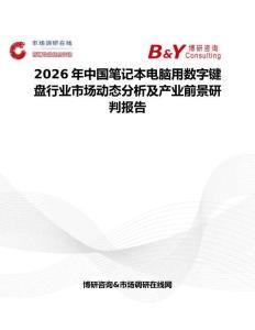 2026年中國筆記本電腦用數字鍵盤行業市場動態分析及產業前景研判報告