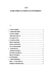 2025-2030航空母艦行業(yè)市場(chǎng)前景與技術(shù)研發(fā)規(guī)劃報(bào)告