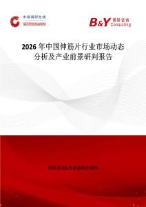 2026年中國伸筋片行業(yè)市場動態(tài)分析及產(chǎn)業(yè)前景研判報告