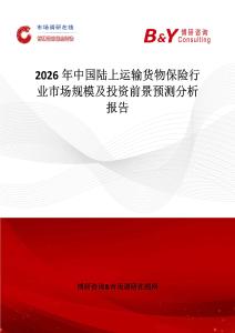 2026年中國陸上運輸貨物保險行業(yè)市場規(guī)模及投資前景預(yù)測分析報告