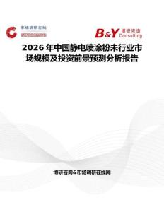 2026年中國靜電噴涂粉未行業(yè)市場規(guī)模及投資前景預測分析報告