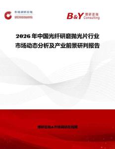 2026年中國光纖研磨拋光片行業(yè)市場動態(tài)分析及產(chǎn)業(yè)前景研判報告