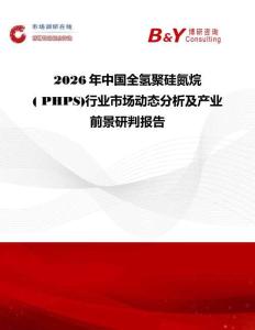 2026年中國(guó)全氫聚硅氮烷( PHPS)行業(yè)市場(chǎng)動(dòng)態(tài)分析及產(chǎn)業(yè)前景研判報(bào)告