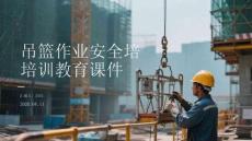 吊籃作業(yè)安全培訓(xùn)教育課件