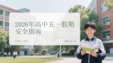 2026年高中五一假期安全指南