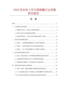 2026及未來5年中國鋼嘴行業發展研究報告