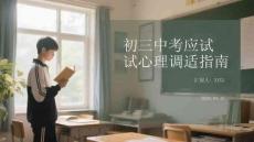 初三中考應(yīng)試心理調(diào)適指南