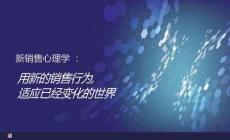 新銷售心理學(xué)用新的銷售行為適應(yīng)已經(jīng)變化的世界