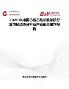 2026年中國乙酰乙酰鄰氯苯胺行業市場動態分析及產業前景研判報告