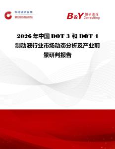 2026年中國DOT 3 和 DOT 4 制動液行業市場動態分析及產業前景研判報告
