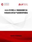 2026年中國LC高通濾波器行業市場動態分析及產業前景研判報告