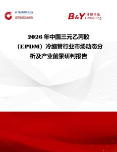 2026年中國(guó)三元乙丙膠（EPDM）冷縮管行業(yè)市場(chǎng)動(dòng)態(tài)分析及產(chǎn)業(yè)前景研判報(bào)告