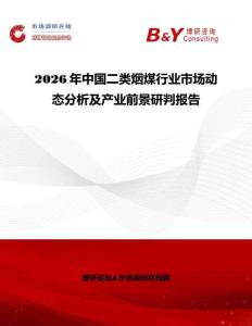 2026年中國二類煙煤行業市場動態分析及產業前景研判報告