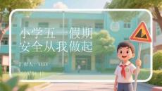 小學五一假期安全從我做起