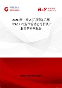 2026年中國2-(乙胺基)-乙醇（EAE）行業市場動態分析及產業前景研判報告