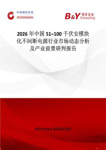 2026年中國51–100千伏安模塊化不間斷電源行業(yè)市場動(dòng)態(tài)分析及產(chǎn)業(yè)前景研判報(bào)告