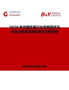 2026年中國(guó)優(yōu)塞行業(yè)發(fā)展現(xiàn)狀與市場(chǎng)占有率及排名研究分析報(bào)告