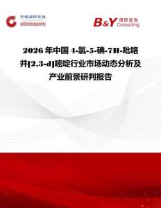 2026年中國4-氯-5-碘-7H-吡咯并[23-d]嘧啶行業市場動態分析及產業前景研判報告