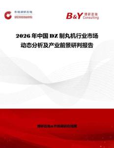 2026年中國DZ制丸機行業市場動態分析及產業前景研判報告