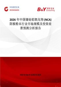 2026年中國鎳鈷鋁氧化物 (NCA) 陰極粉末行業市場規模及投資前景預測分析報告