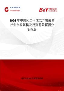 2026年中國間二甲苯二異氰酸酯行業(yè)市場規(guī)模及投資前景預(yù)測分析報(bào)告