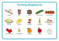 英语主题词汇彩色图卡