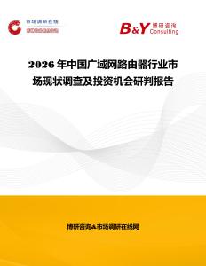 2026年中國廣域網(wǎng)路由器行業(yè)市場現(xiàn)狀調(diào)查及投資機會研判報告