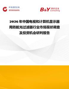 2026年中國電視和計算機顯示器用防眩光過濾器行業(yè)市場現(xiàn)狀調(diào)查及投資機會研判報告
