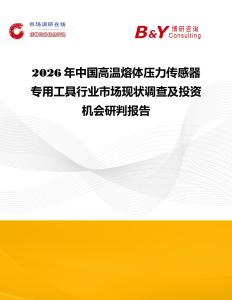2026年中国高温熔体压力传感器专用工具行业市场现状调查及投资机会研判报告