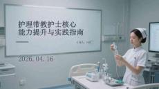 護理帶教護士核心能力提升與實踐指南